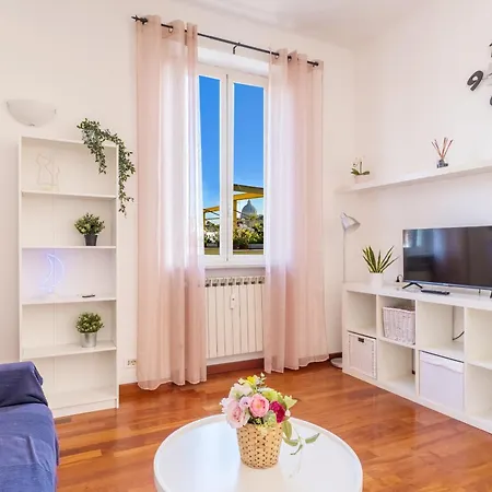 Welcome Dhome - Cozy Penthouse With St. Peter View Roma