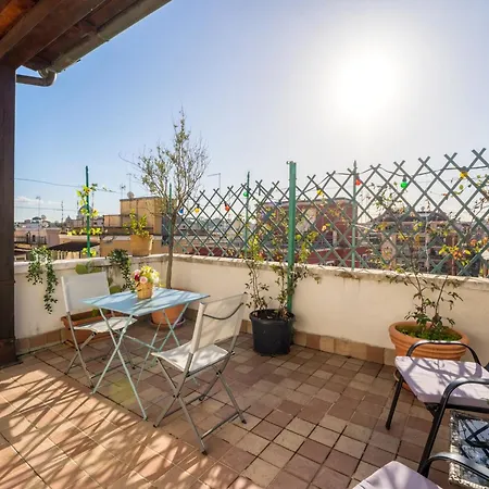 Welcome Dhome - Cozy Penthouse With St. Peter View Daire *